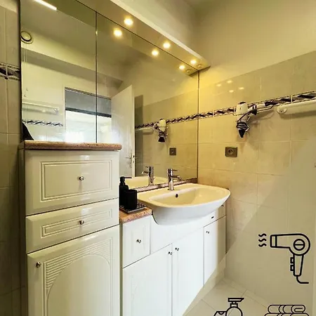 Le View, Climatisé Vue Panoramique, Parking Gratuit, Wifi * Menton